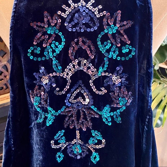 Free People Jill’s velvet sequin swing dress - Picture 12 of 14